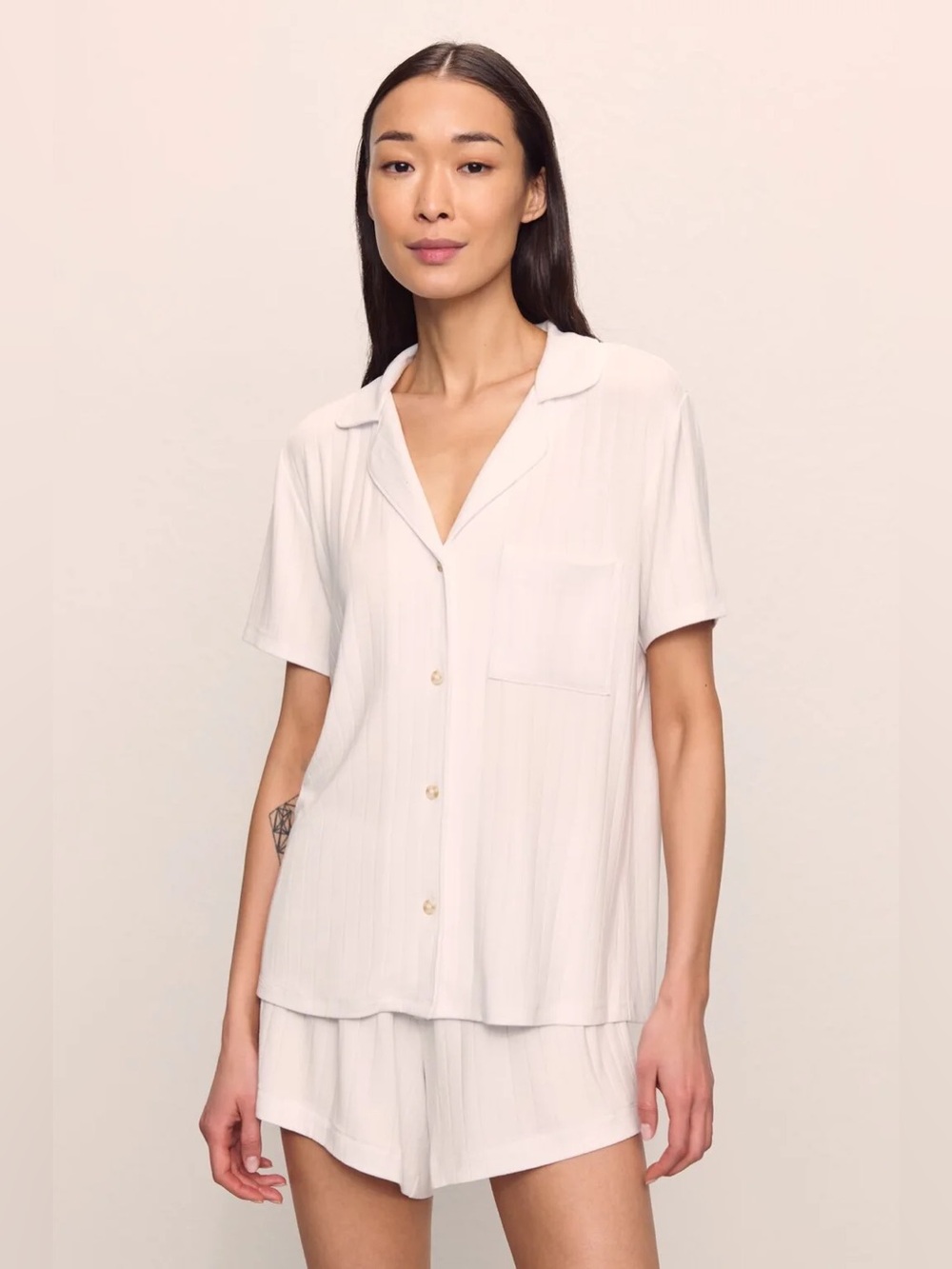 Eberjey Gisele TENCEL™ Modal Rib Relaxed Short PJ Set